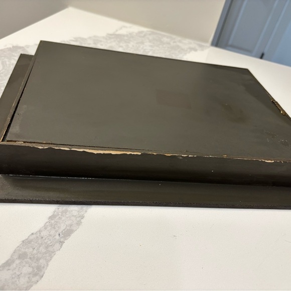 Vintage Tribal Inspired Modern Boho Shadow Box Wall 3D Mixed Media Art - Picture 5 of 6